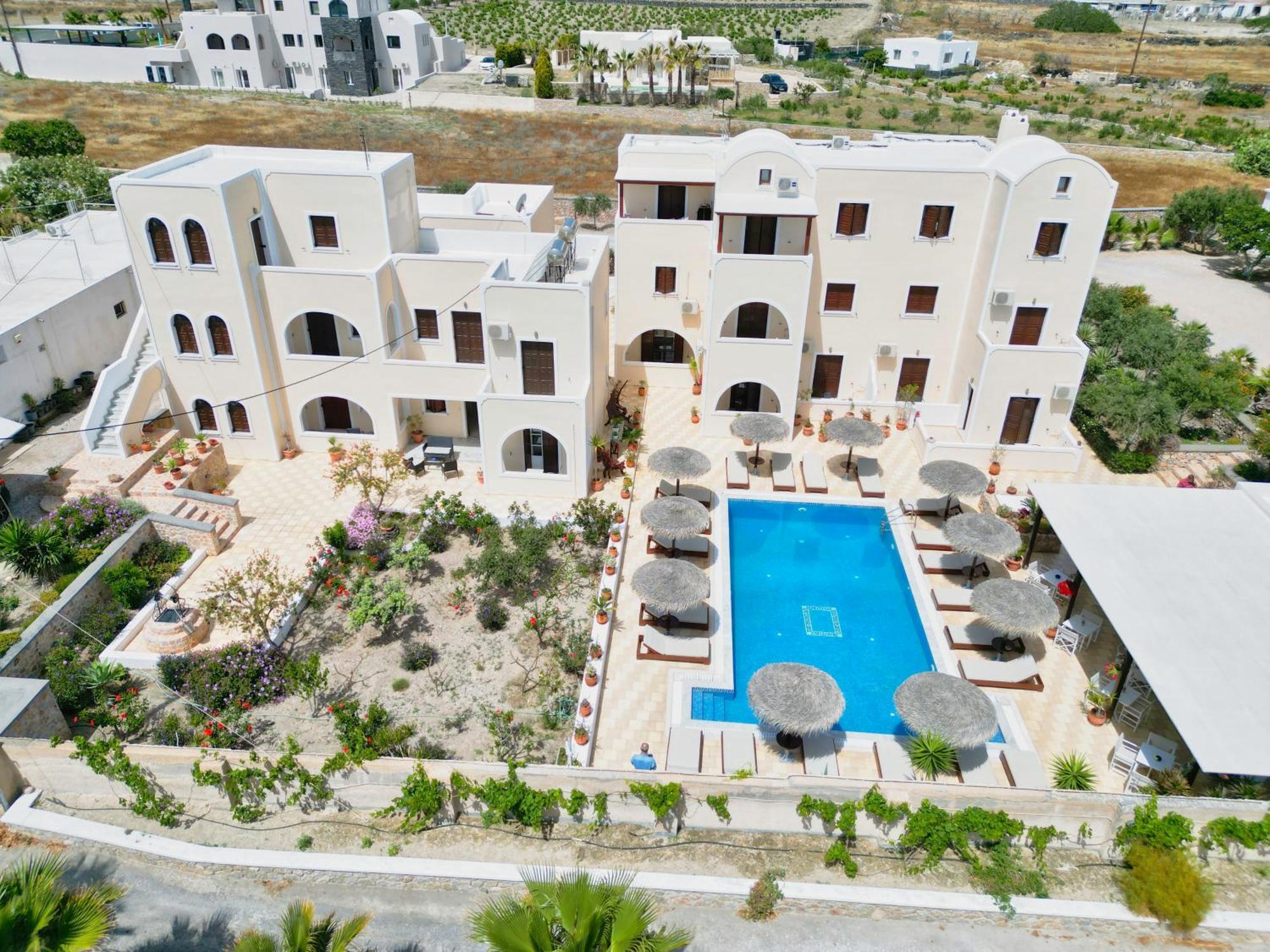 Villa Angira Kamári Exteriér fotografie