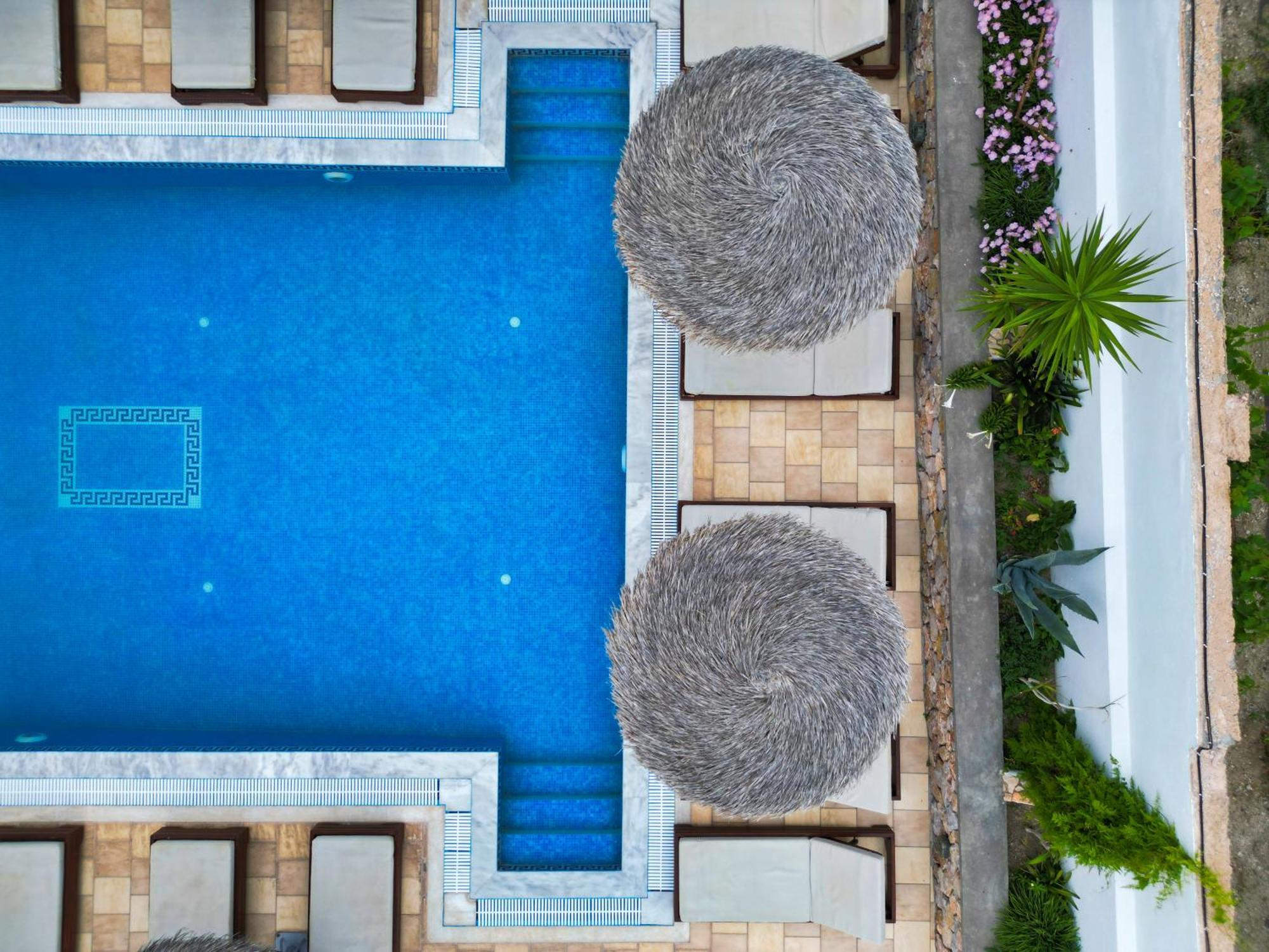 Villa Angira Kamári Exteriér fotografie